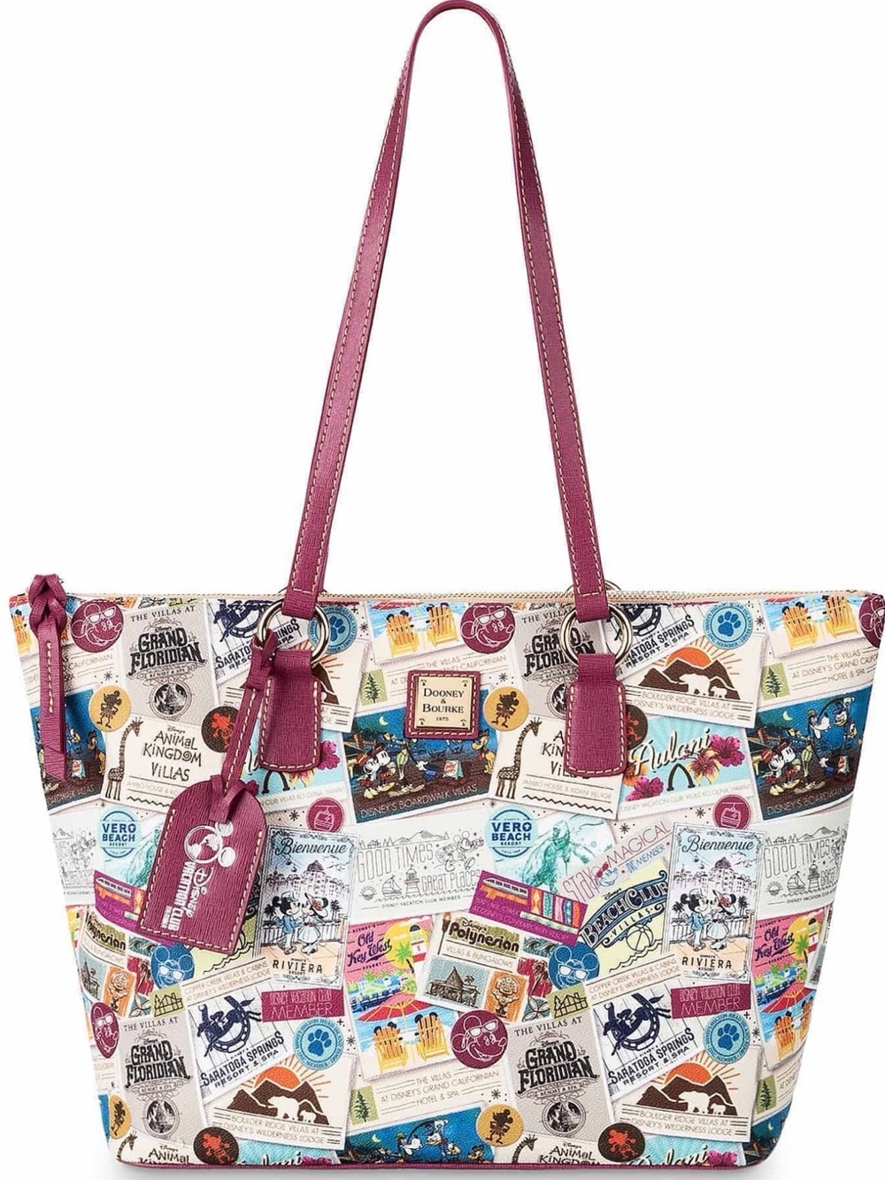 Dooney & Bourke × Disney Vacation Club 2019 Collection Tote Bag
